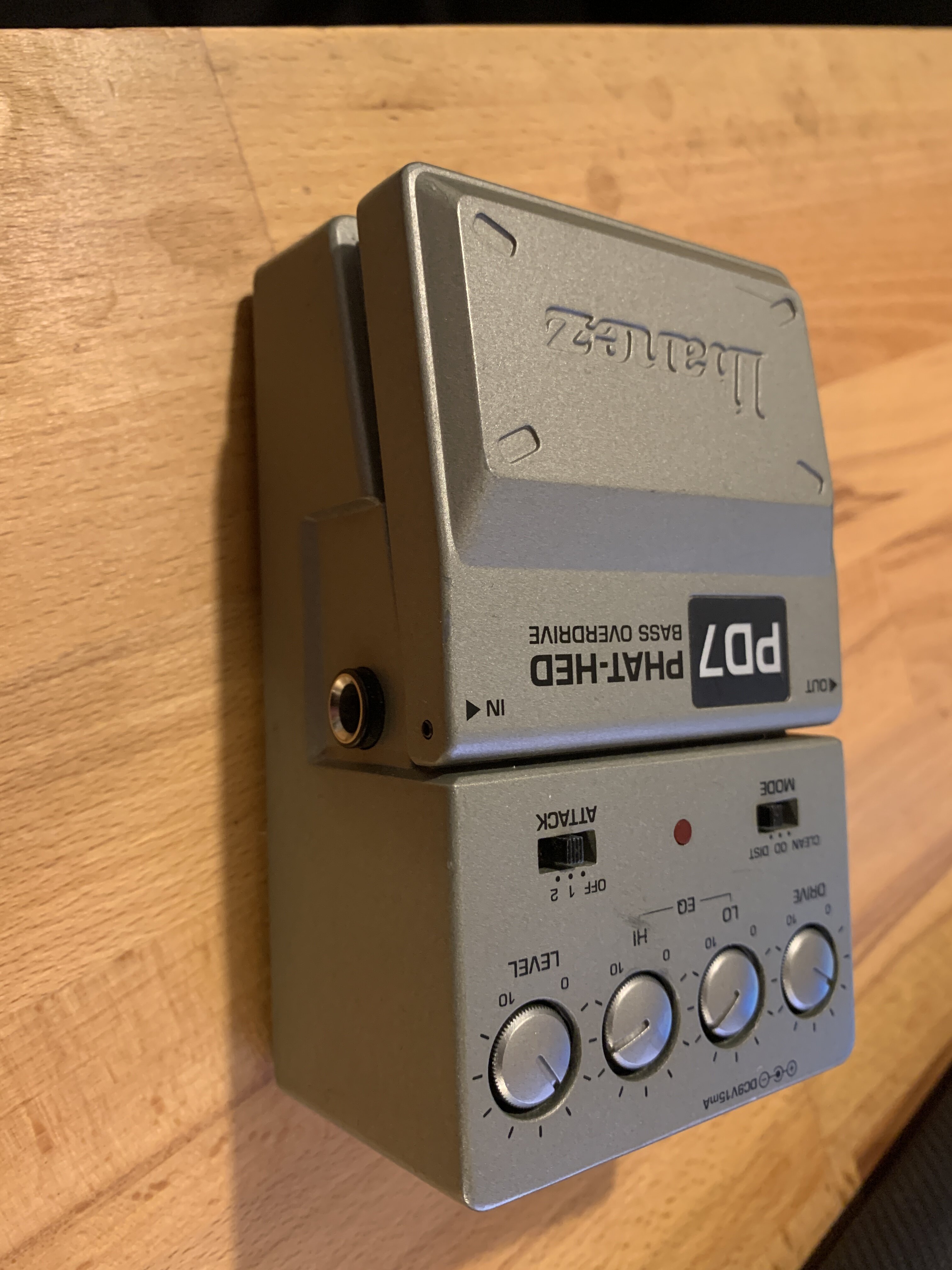 Ibanez PD7 PHAT-HED Bass Overdrive Pedal £60 ** Includes P&P to UK