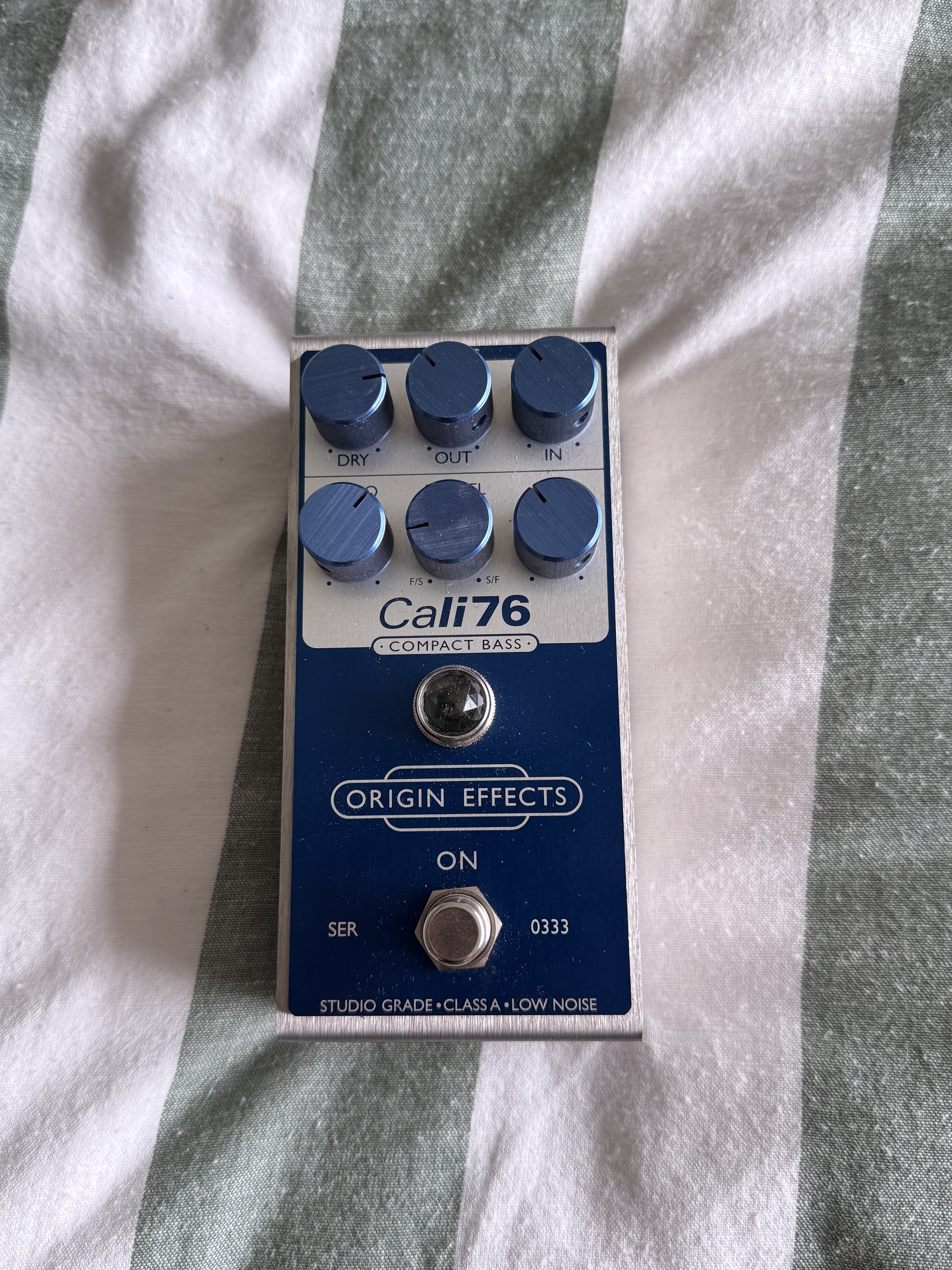 Origin Effects Cali 76 Compact Bass - Blue - Effects For Sale