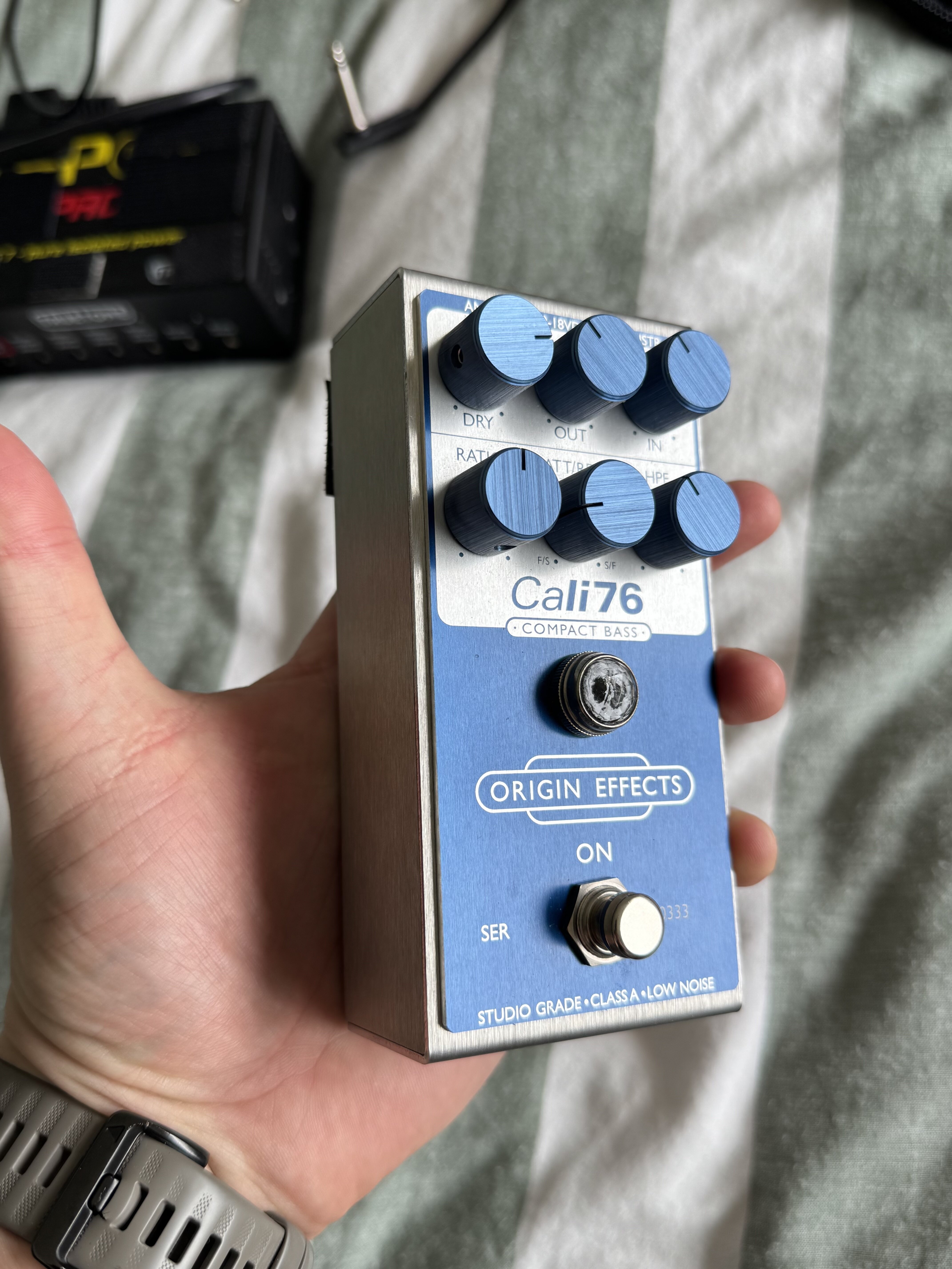 Origin Effects Cali 76 Compact Bass - Blue - Effects For Sale