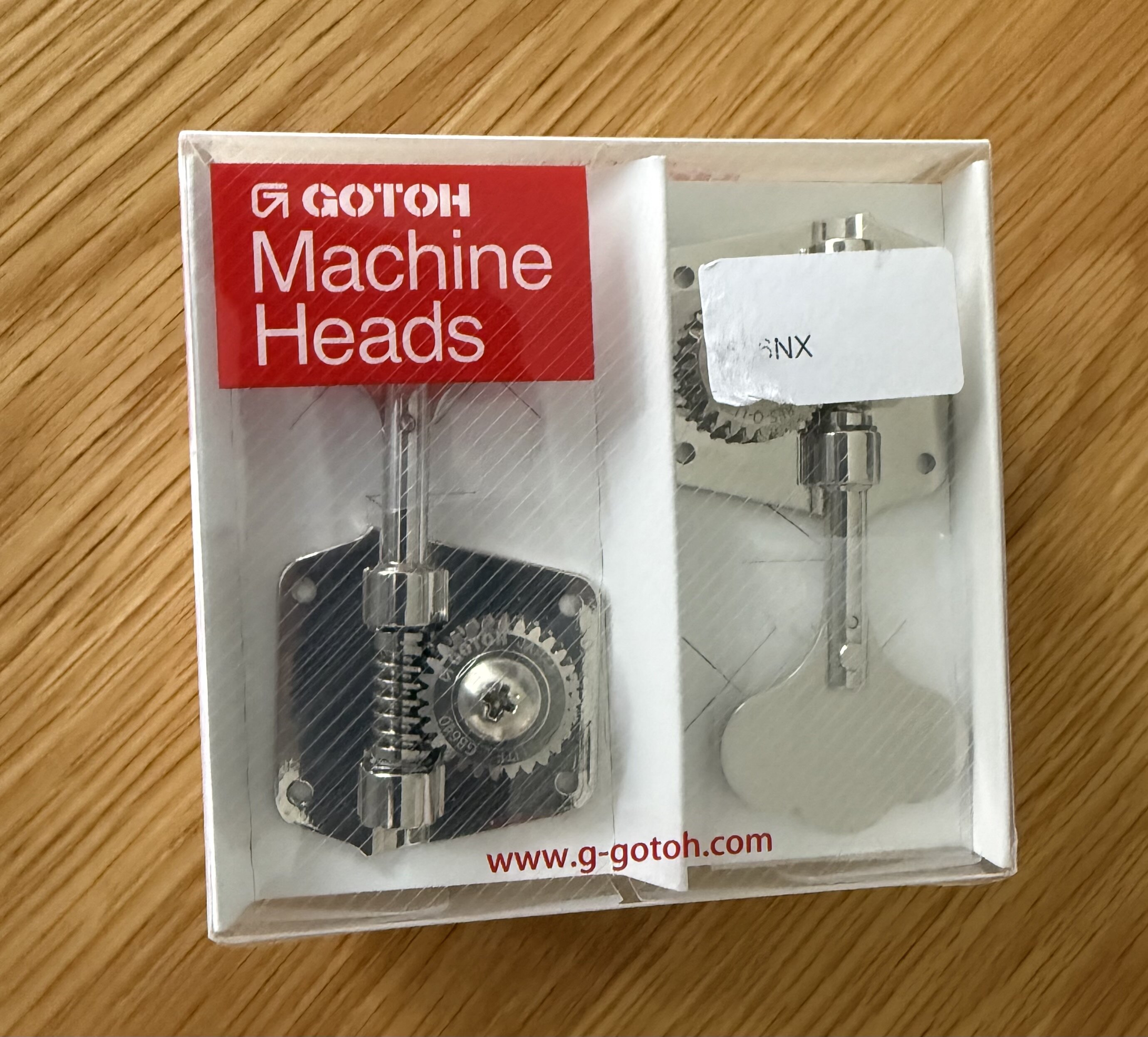 Gotoh GB640 Res-o-lite Bass Machine Heads Nickel new - Accessories