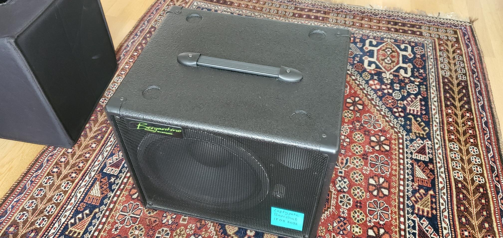 Bergantino AE112 1x12” & tweeter bass cabinet Neo 300w 8 ohm