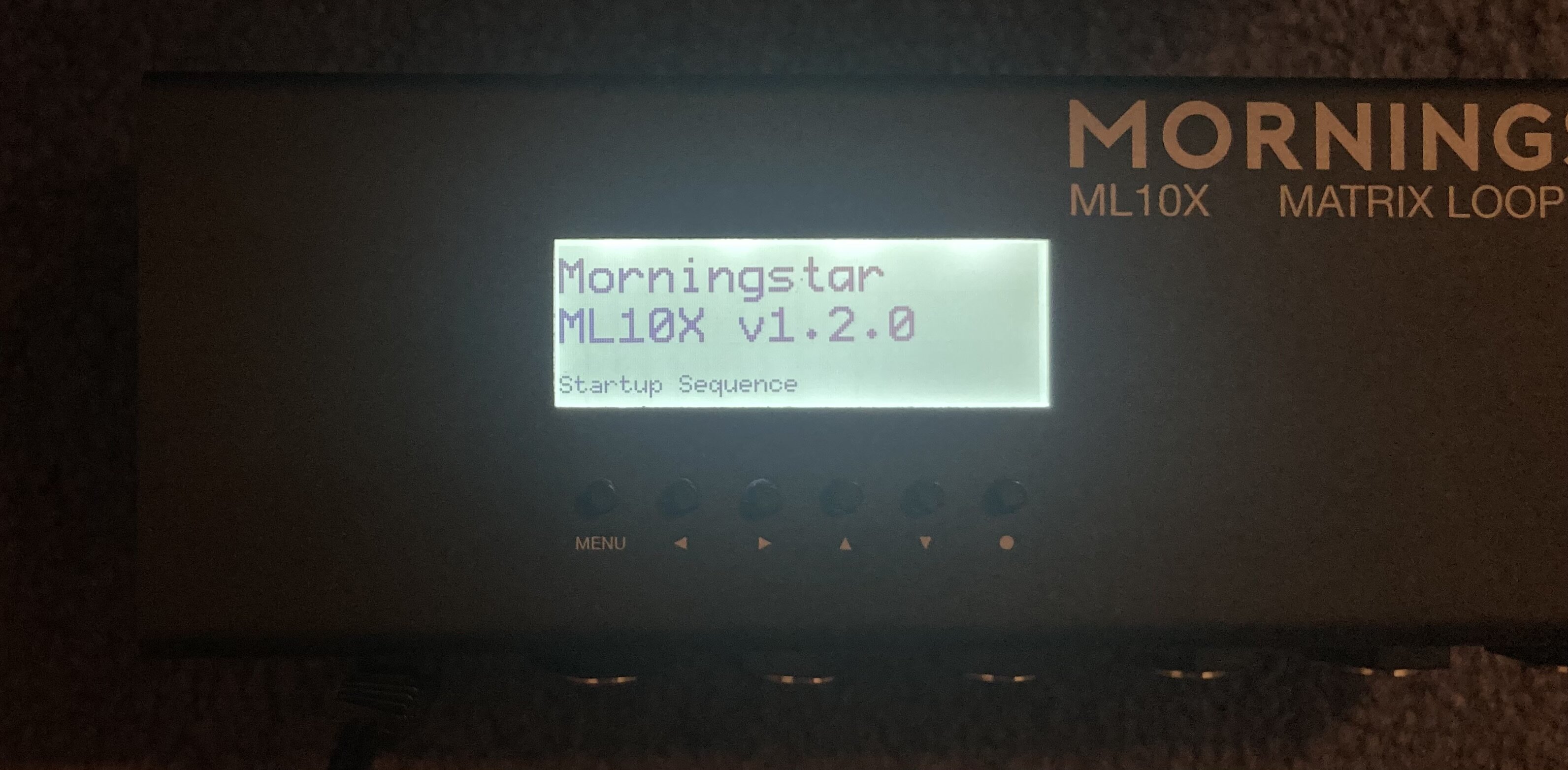Morningstar ML10X stereo MIDI loop switcher (includes 10 splitter