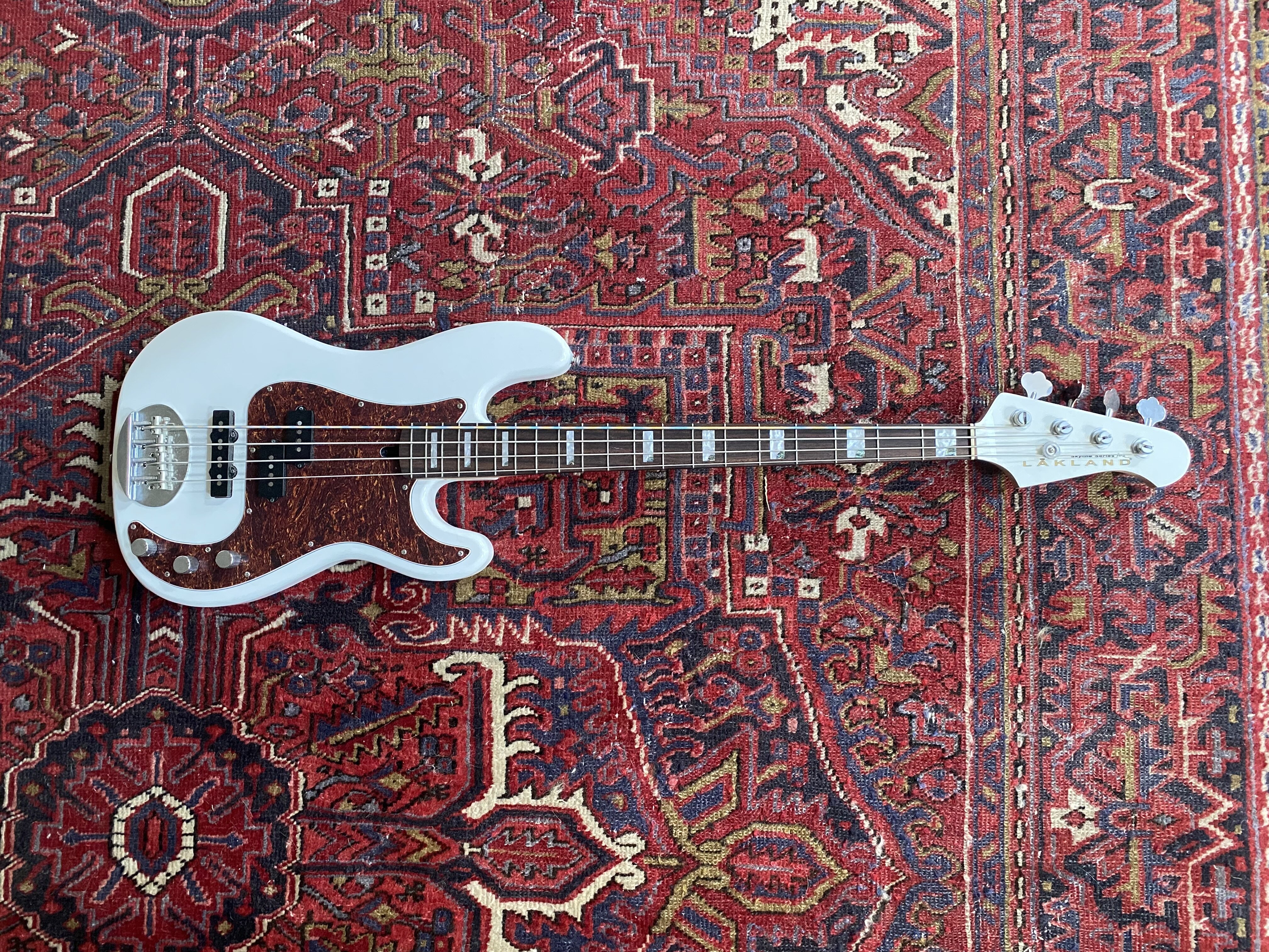 Lakland Skyline 44-64 White £800 - Basses For Sale - Basschat